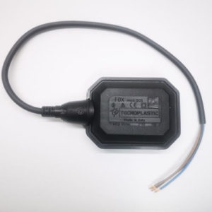 TECHNOPLASTIC FOX GUMI úszókapcsoló 3 m TÖLTÉS-ÜRÍTÉS (fekete-barna-kék) [ FOX011 ]