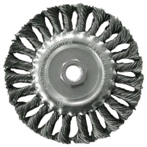 EXTOL CRAFT drótcsiszoló körkefe sodort, M14×2 sarokcsiszolóra; 125mm, ford.: 12500/perc [ 17026 ]