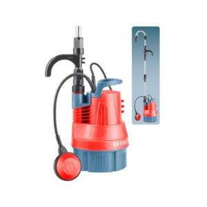 EXTOL PREMIUM  esővíz (hordóürítő) szivattyú tiszta vízhez, úszókapcsolóval, 350W, szállító teljesítmény: 5m3/h, max. száll. 11 m [ 8895015 ]