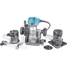 EXTOL INDUSTRIAL felsőmarógép, 710W, többfunkciós, befogás: 6/8mm [ 8793302 ]