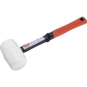 EXTOL PREMIUM gumikalapács üvegszálas nyéllel, fehér gumi ; 80 mm, 0,91 kg [ 8811115 ]