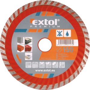 EXTOL PREMIUM gyémántvágó TURBO gránit/kerámia; 230×22,2mm, max.6.650 ford/perc [ 108755 ]