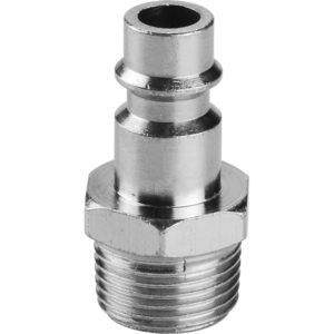 EXTOL PREMIUM gyorscsatlakozó-dugó, külső menettel, G-1/4", nikkelezett réz, bliszteren [ 8865121 ]