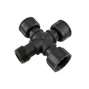 ÖNT SZELEPKÖTŐ kereszt idom 1"-KBBB HOLLANDER [ P06270010 ]