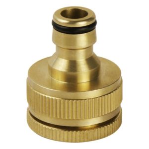 EXTOL PREMIUM kuplung csatlakozó, réz, belsőmenetes; 3/4" és 1/2" [ 8876021 ]