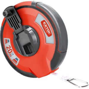 EXTOL PREMIUM mérőszalag, gumírozott, 20m×13mm [ 8821092 ]