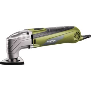 EXTOL multifunkciós szerszámgép, 300W, fordulatszám: 15.000-21.000/perc, 3 db cserélhető fej, 1,1 kg [ 417220 ]