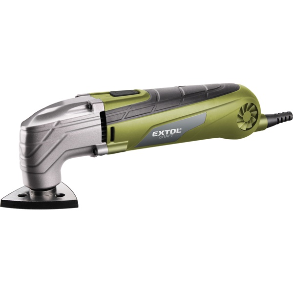 EXTOL multifunkciós szerszámgép, 300W, fordulatszám: 15.000-21.000/perc, 3 db cserélhető fej, 1,1 kg [ 417220 ]