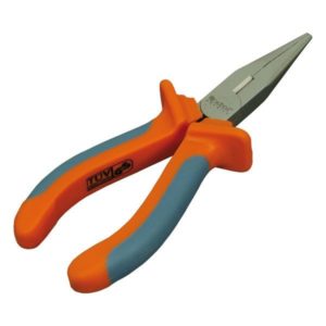 EXTOL PREMIUM rádiós fogó; 160mm, duál narancs/kék, TPR nyél, akasztós szerszámtartó [ 8813118 ]