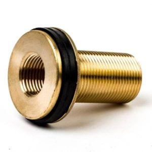 RÉZ Hordó Tartály Csatlakozó Átvezető idom KB 3/4" 1/2" [ RÉZCSATLAKOZO3412 ]