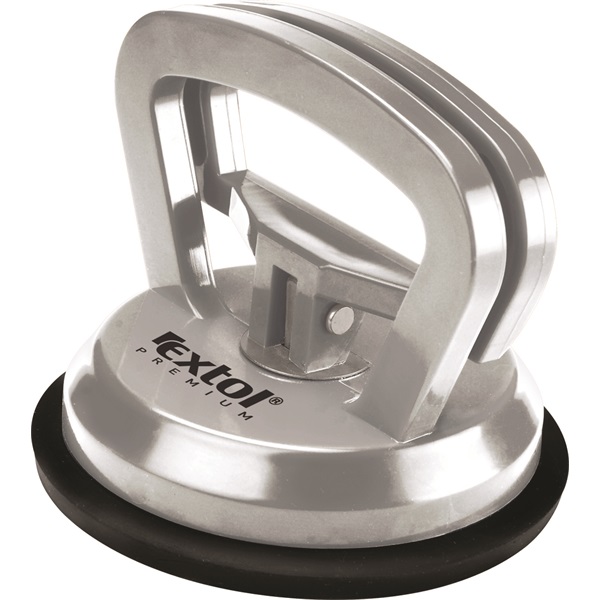 EXTOL PREMIUM üvegemelő (vákuumos üvegfogó tappancs), egyfejes, max. 50kg teherbírás, átmérő: 118mm, ALU ötvözet [ 8863100 ]