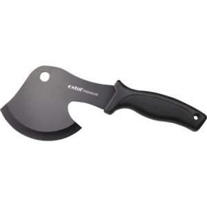 EXTOL PREMIUM vadász- és túrabalta, 2CR13 rozsdamentes acél penge, műanyag nyél, nylon tok, 270mm [ 8855310 ]