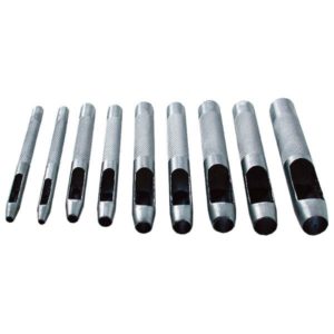 MB BőRLYUKASZTÓ klt., műanyag tartóban; 9db, 2,5-10mm [ 10266 ]