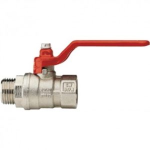 FÉM Golyóscsap KB 1/2" karos FIX [ golyoscsap12KBkaros ]