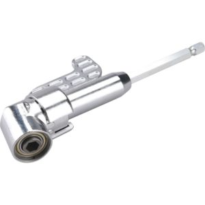 EXTOL CRAFT hosszabbító szár BIT-ekhez, L-alakú (105°) 1/4"×140 mm; mágneses (sarokcsavarozó adapter) [ 919407 ]