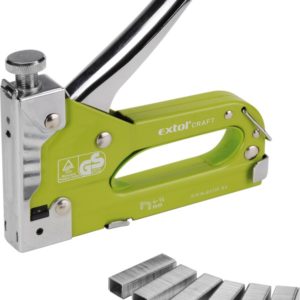 EXTOL CRAFT tűzőgép fémházas, TÜV/GS, 11,3×0,7×4-14mm [ 9175 ]