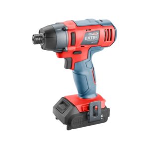 EXTOL PREMIUM akkus ütvecsavarozó, Share20V, 1/4" hatszög, Li-ion; 1db 20V akku: 2000 mAh, 1db töltő, ford.: 2.800 1/min, 180 Nm [ 8891812 ]