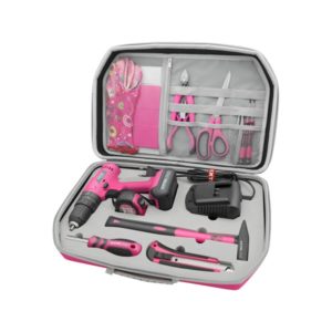 EXTOL LADY gép akkus ütvefúró, 12V, Li-ion, Extol Lady, 1db 2000 mAh akku+szerszám klt. [ 402403 ]