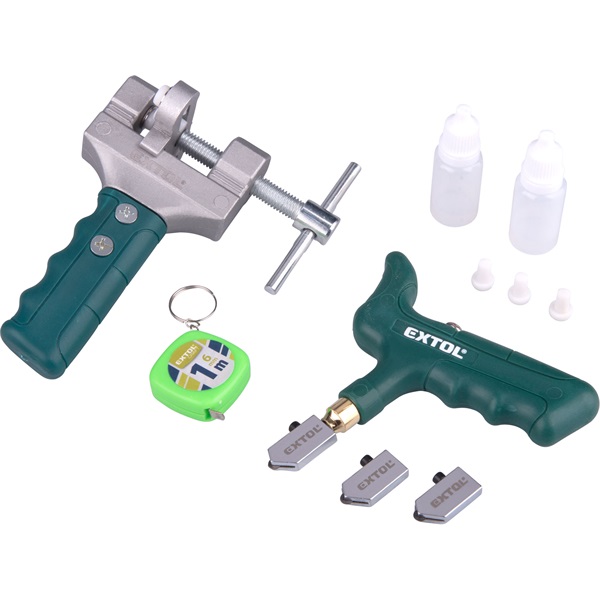 EXTOL CRAFT üveg- és csempevágó klt., 6 db 1 EXTOL CRAFT üveg- és csempevágó klt., 6 db