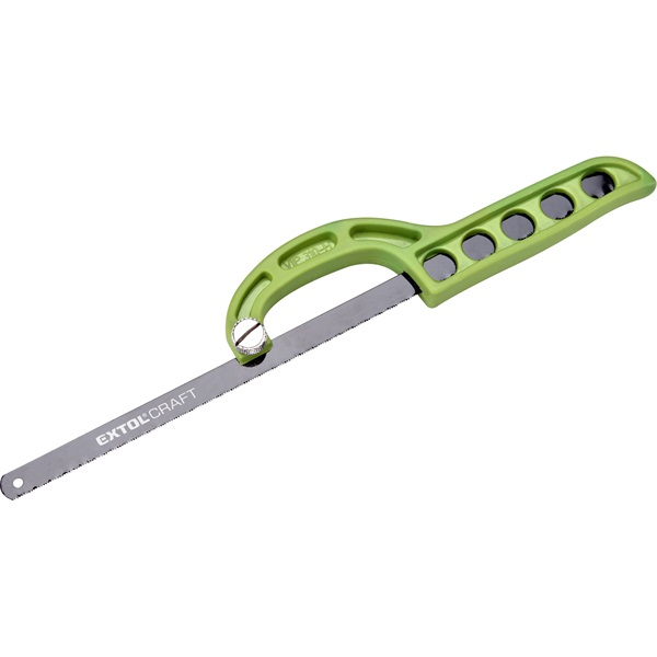 EXTOL CRAFT fémfűrész, egykezes, ABS műanyag váz, fűrészlap: 300 mm, 24T [ 1709 ]