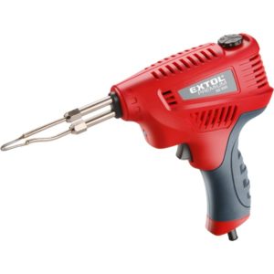 EXTOL PREMIUM forrasztópisztoly 200W, 3 funkciós: forrasztó, polifoam vágó, fanyag gravírozó, szabályozható hőfok, műanyag koffer [ 8894510 ]