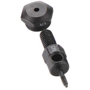 FORTUM húzópofa és menetes húzószár klt., M3, 4770620, 4770630, 4770632 szegecsanyahúzóhoz, CrVMo [ 4770692 ]