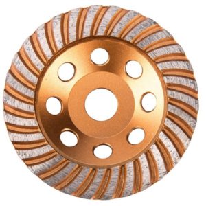 EXTOL INDUSTRIAL gyémántcsiszoló korong; 125mm×22,2mm, Turbo/lamellás jellegű [ 8703102 ]