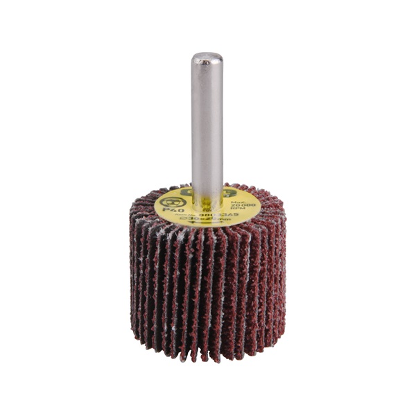 EXTOL PREMIUM lamellás csiszoló, csapos, 6 mm befogás, Alu-Oxid, 30×25mm; P120, max.: 20.000 ford./perc [ 8803369 ]