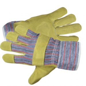 EXTOL KESZTYű munkához TERN, FF HS-01-004, sárga ; marhabőr [ 106122H ]