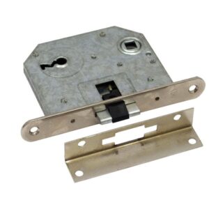 FLAME Bevésőzár, 55×55×20mm, 1 kulcsos, LŐVÉR típusú, Flame [ 84646 ]