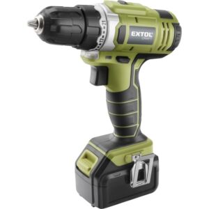 EXTOL akkus fúró csavarozó,18V, Li-ion, kofferban, 2db 1500 mAh akkuval [ 402440 ]