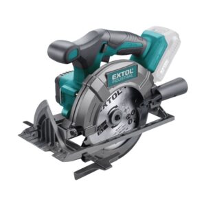EXTOL INDUSTRIAL  akkus körfűrészgép, Share20V, 20V, Li-ion, 0-3650 ford/perc, 165 mm tárcsa, AKKU és TÖLTŐ NÉLKÜL [ 8791823 ]