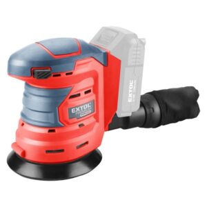 EXTOL PREMIUM  akkus rotációs (excentrikus) csiszoló, Share20V, 20V, Li-ion, 125 mm,ford.: 10.000 f/perc, AKKU és TÖLTŐ NÉLKÜL [ 8891847 ]