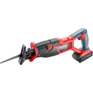 EXTOL PREMIUM akkus szablyafűrészgép, 20V, Li-ion, 1db akku, 1db töltő, 2000 mAh, 0-3000 ford/perc [ 8891820 ]