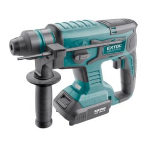 EXTOL INDUSTRIAL  akkus ütvefúró SDS Plus, Share20V, 20V, Li-ion, 1db akku, 1db töltő, 2000 mAh, 1,7J [ 8791818 ]