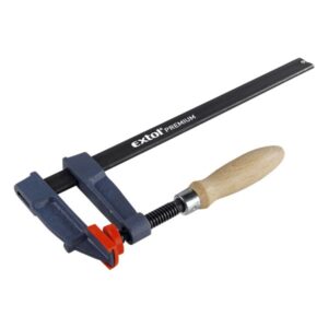 EXTOL PREMIUM asztalos szorító, cseh fa markolattal 250×50mm [ 8815054 ]