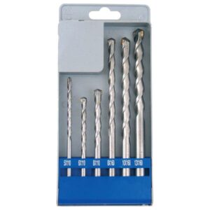 EXTOL CRAFT betonfúró klt. normál befogás ; 6db, 5-12mm, (5-6-8×110, 8-10-12×160) [ 25048 ]