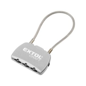 EXTOL CRAFT bőröndlakat, számzáras, 1000 db kód beállítható [ 78115 ]