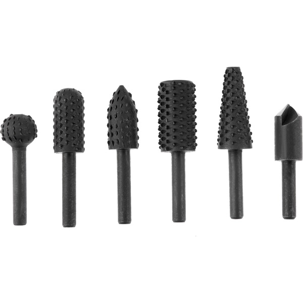 EXTOL CRAFT csapos ráspoly klt. 6 db-os; 6 mm-es befogással, max. 2.000 ford./perc [ 8803701 ]