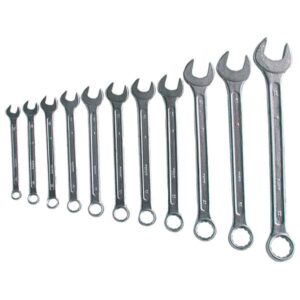 EXTOL CRAFT csillag-villás kulcs klt., W.S.; 8db, 7-19mm, műanyag tartóban [ 6319B ]