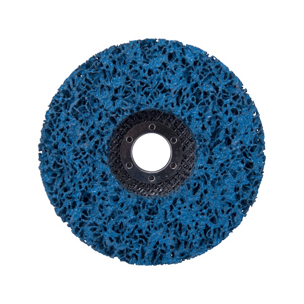 EXTOL PREMIUM csiszolókorong sarokcsiszolóhoz ("négertárcsa"), 125mm, 22 mm vastagság, üvegszálas hátlap, nylon és szilícium-karbid [ 8803354 ]