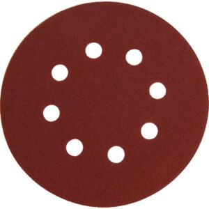 EXTOL PREMIUM csiszolókorong vászon, lyukas klt. 10db, 125mm, 8 db lyukkal, P240-es, tépőzáras, 407202, 8894201 és 8894202-höz [ 8803568 ]