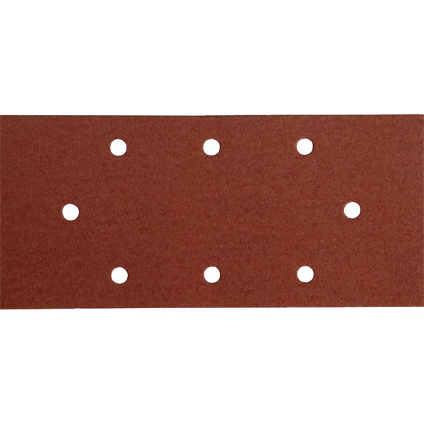 csiszolópapír, tépőzáras, 93×190 mm, 8  lyukas klt, P60, 10db/cs, 407112/407113/407115-höz [ 242060 ]