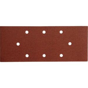 EXTOL PREMIUM csiszolópapír, lyukas klt. 10db, 93×230 mm, 8 db lyukkal, P60, 407114, 407115-höz [ 243060 ]
