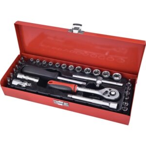 EXTOL PREMIUM dugókulcs klt., CV racsnis 45fog, 1/4" 30db normál [ 8818361 ]