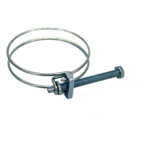 EXTOL dupla drótbilincs, DWC, 45-50mm, állítható, 1,5"-os csőhöz [ 84490 ]