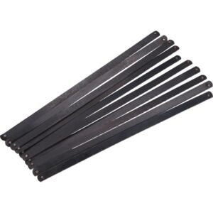 fémfűrészlap klt., 10 db; 150mm, 24T, edzett fogak: HRC 50, 8812111 fűrészhez [ 8812112 ]