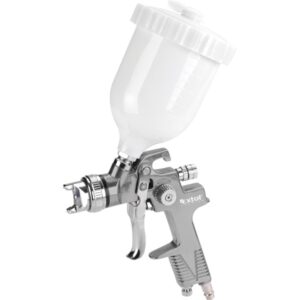 EXTOL PREMIUM festékszóró, felsőtartályos, 600ml, HVLP, fúvóka: 1,4mm, 410 l/min, 3 Bar, 1/4" tömlőcsatlakozó, 0,5kg [ 8865052 ]