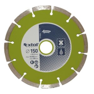 EXTOL CRAFT gyémántvágó szegmenses; 230×22,2mm, max.6.650 ford/perc [ 108615 ]