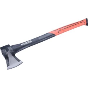 EXTOL PREMIUM hasító fejsze, ékes, üvegszálas nyél 1000g, nylon erősítéssel, 600 mm hosszú, TPR gumis markolat [ 8871280 ]